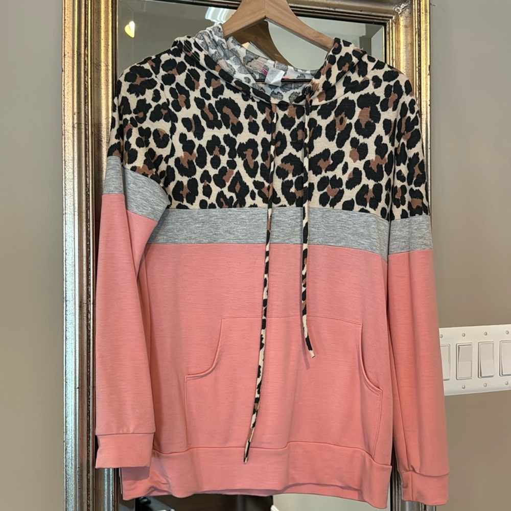Pink Lily Sweatshirt